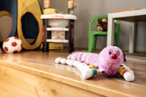Kinderspielecke in zweiten Stock des Ferienhauses