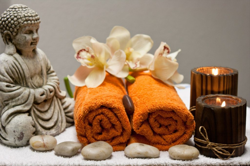 Entspannung nach Massage