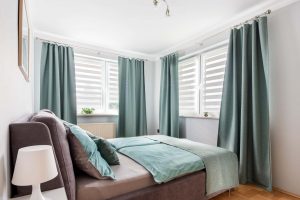 Schlafzimmer mit Aussicht